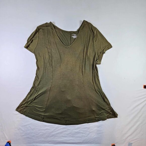 Set of 2 Lane Bryant Corset Back Tops Size 18/20 - Picture 2 of 13